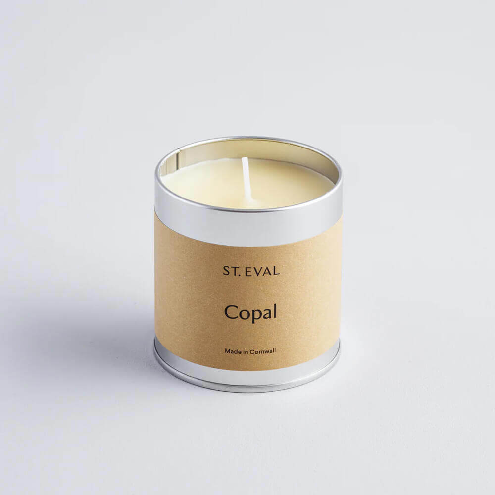 St Eval Copal Scented Tin Candle
